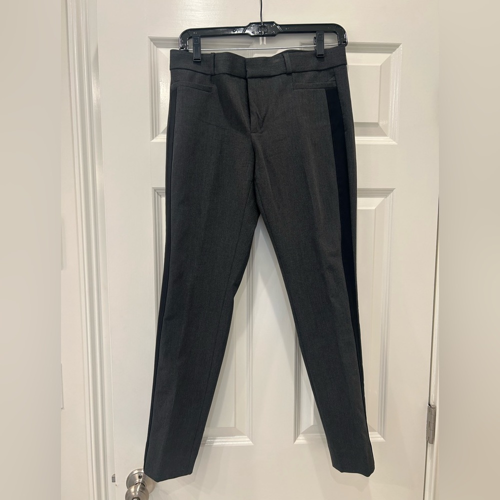 Banana Republic Sloan Gray and Black Trousers
